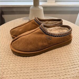 UGG Chestnut Suede Slip-On Shoes